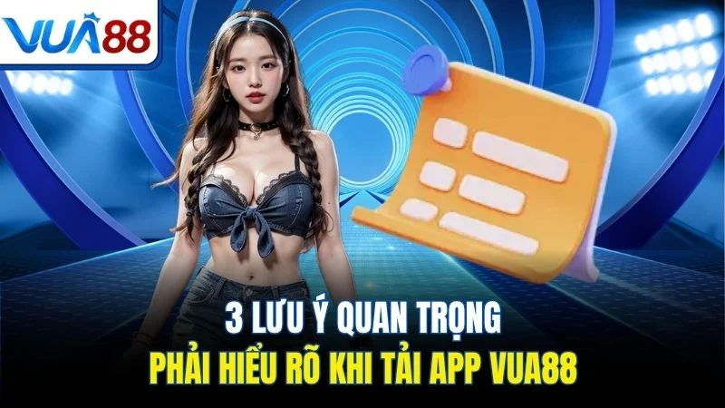 3 luu y quan trong phai hieu ro khi tai app vua88 3 lưu ý quan trọng phải hiểu rõ khi tải app Vua88